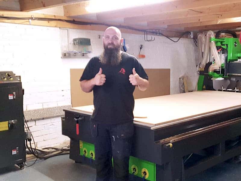 Convertervan a9 1530 cnc router mantech uk