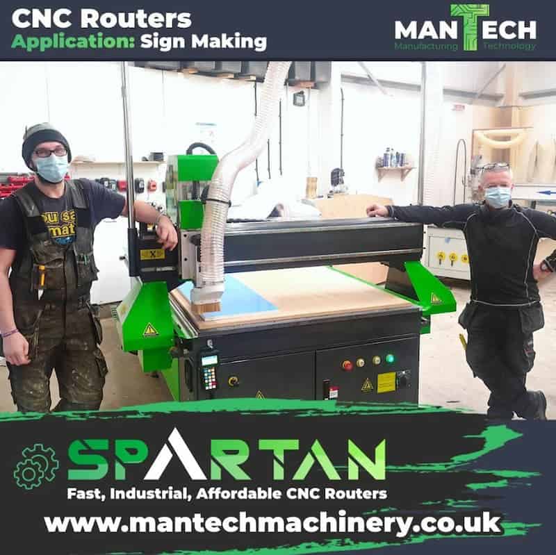 Dumfries sign company spartan cnc router