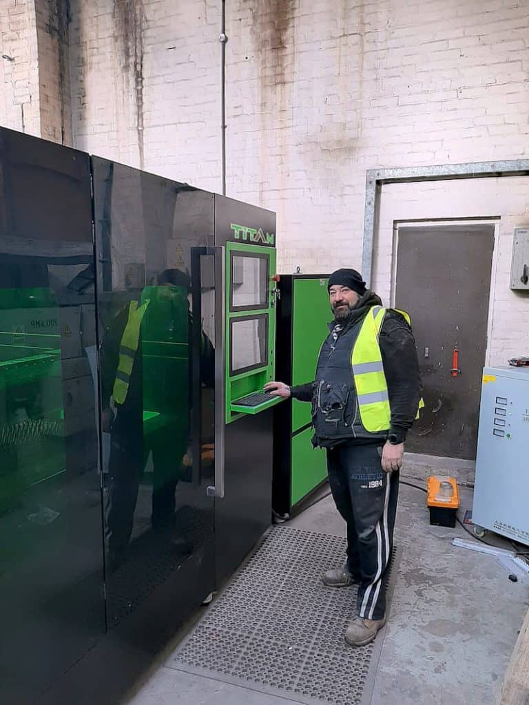 Fibre laser birmingham mantech