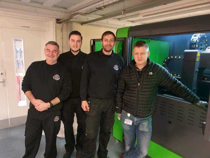 Fibretech fibre laser university install feb 2020 a