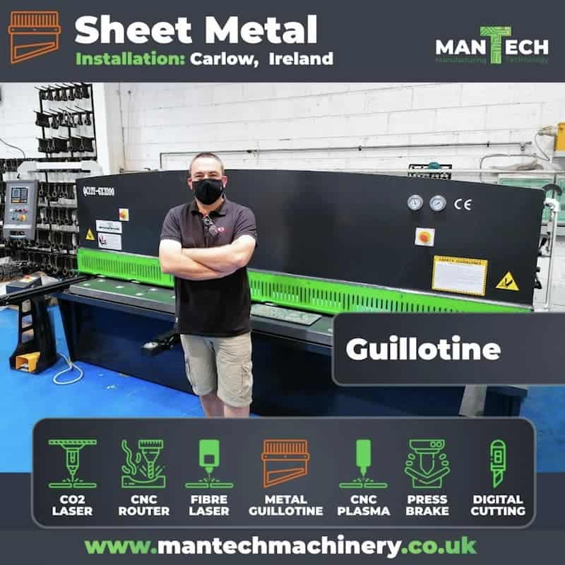 Hydraulic guillotine uk mantech