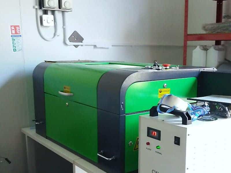 Laser cutter installation dursley