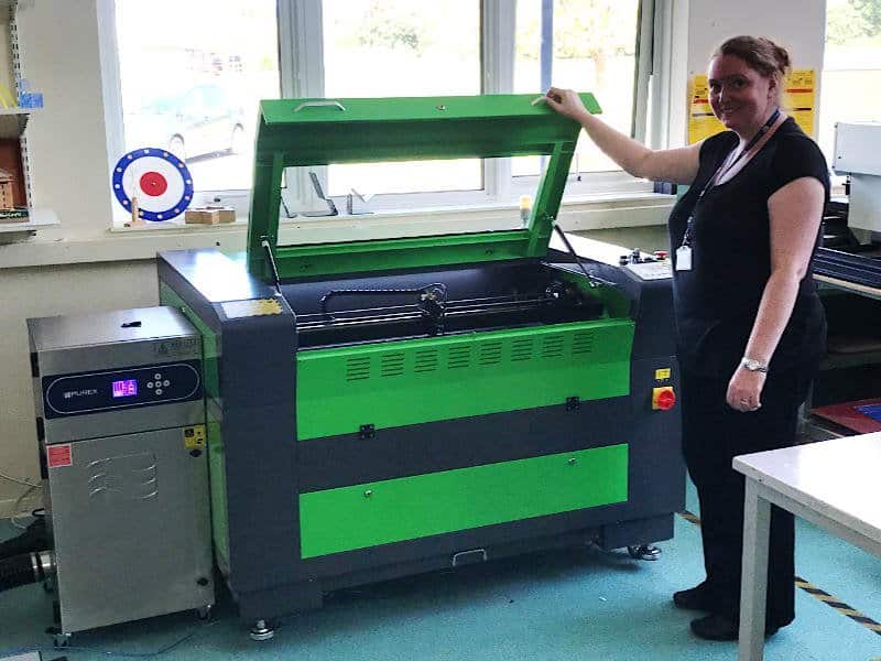 Laser cutters for school 6090 lasertech