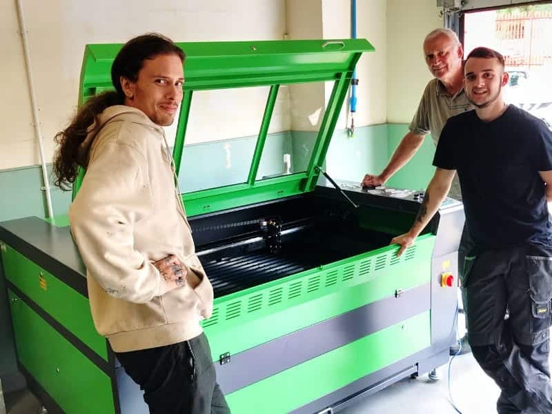 Lasertech laser cutter model 90130 uk