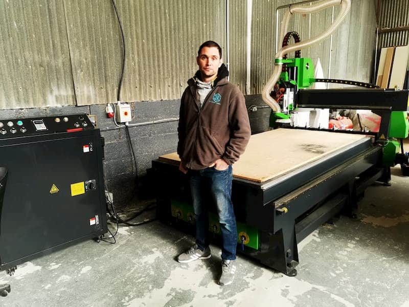 Mantech apollo 1325 cnc router install in co. wicklow ireland