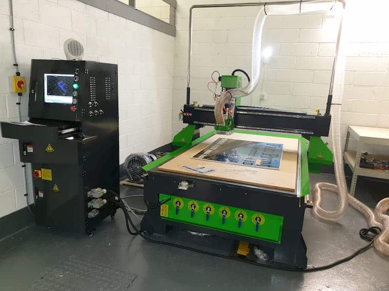 Merlin 1325 with m tech motion control web