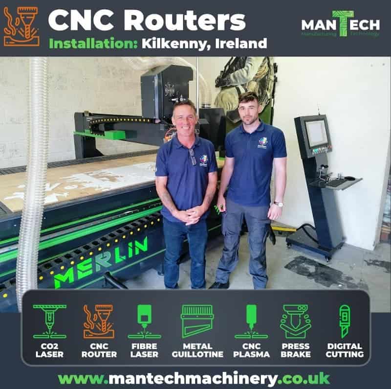 Merlin high performance cnc router uk