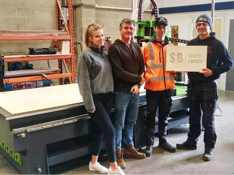 Sb skate ramps apollo 1325 cnc router wb