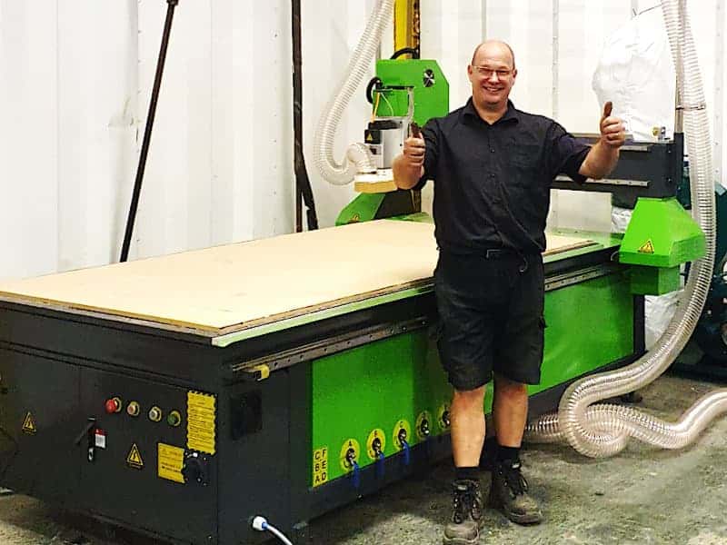 Spartan 1325 cnc router campvervan conversions uk