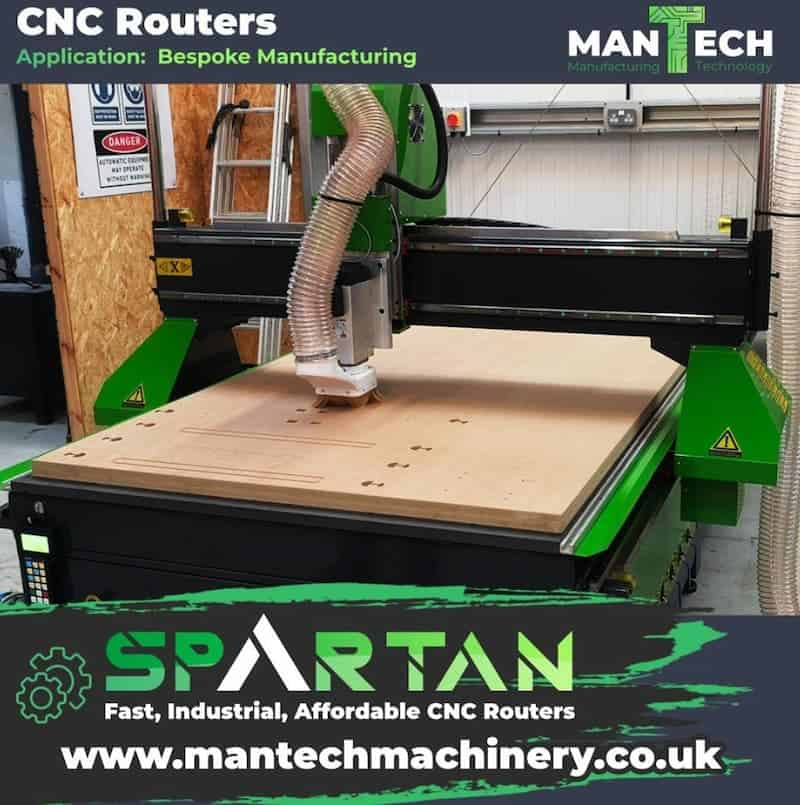 Cabinet maker spartan cnc router