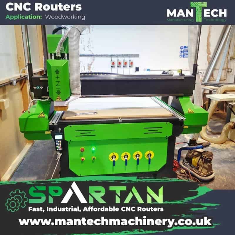 Cnc router spartan 1313 model