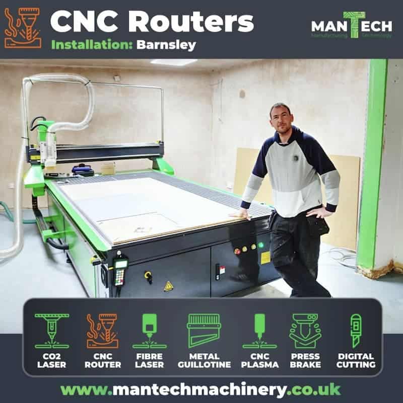Cnc router spartan range uk