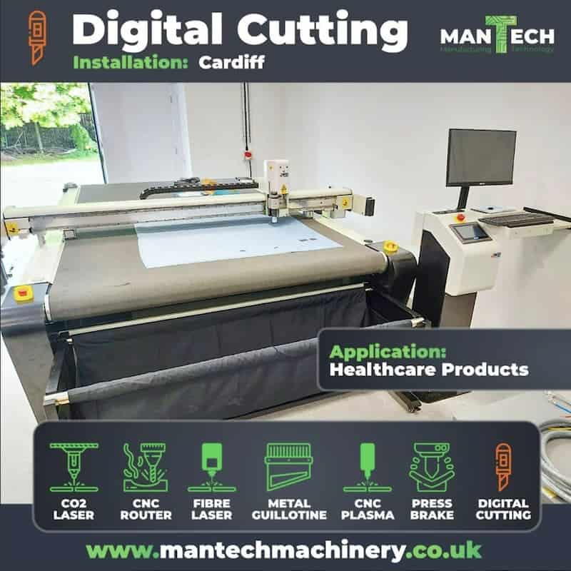 Digital cutting table uk mantech