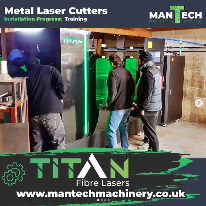 Fibre laser cutter