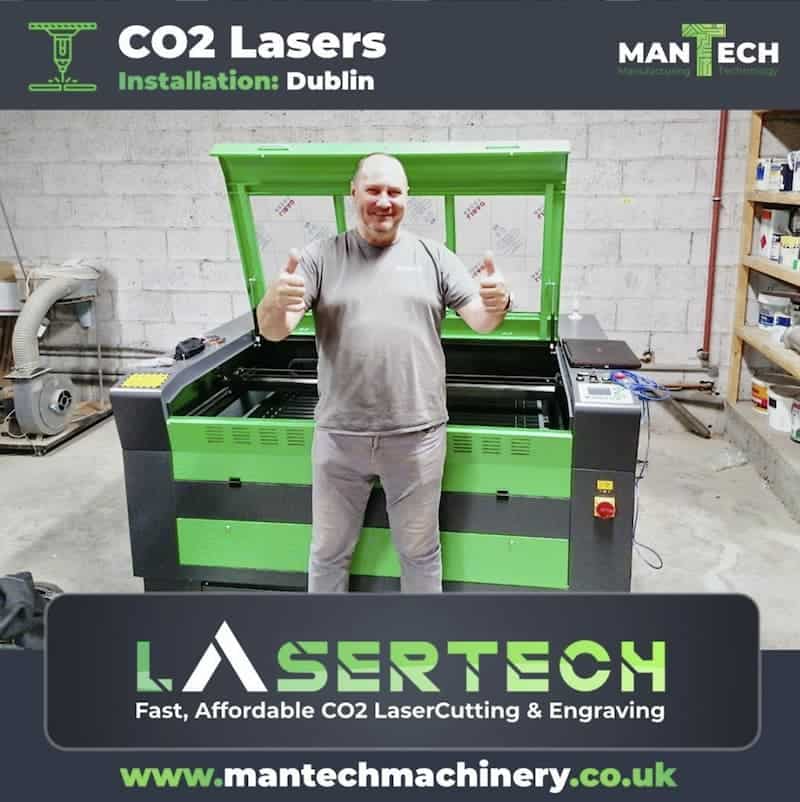 Free standing laser cutter