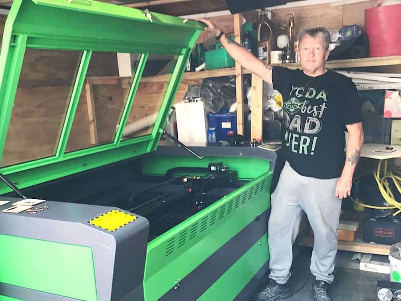 Laser cutter installation in littlehampton