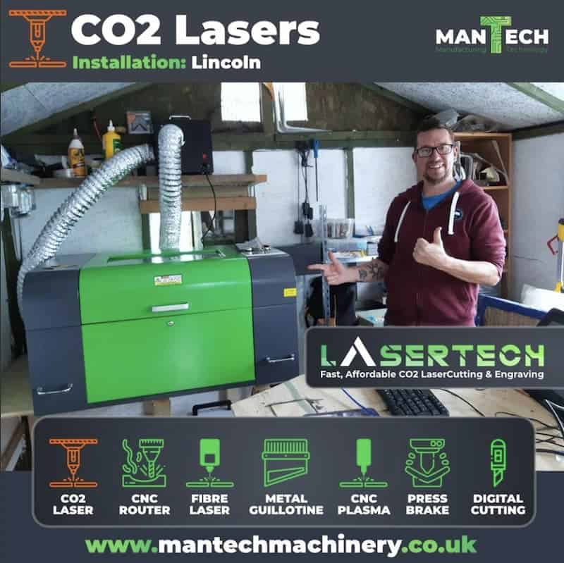 Laser cutter mantech uk suppliers