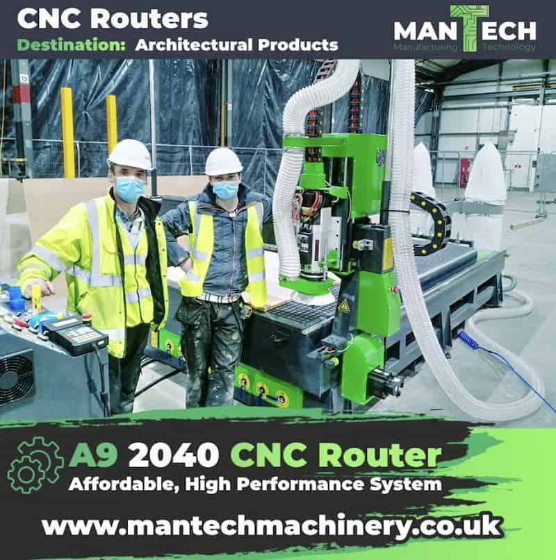 Mantech cnc routers uk