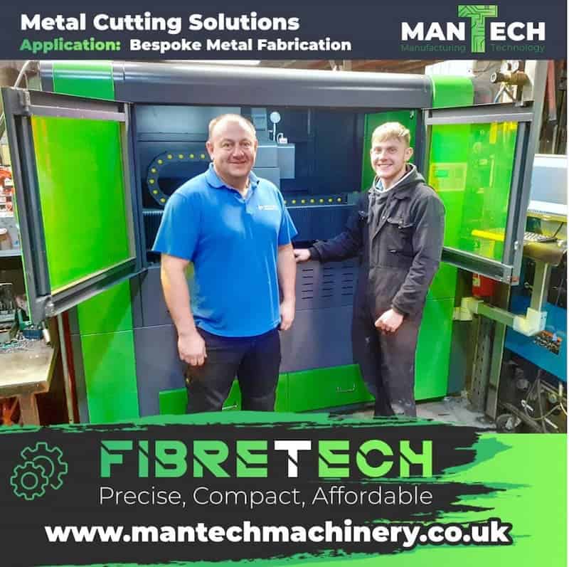 Metal cutting fibre laser machine