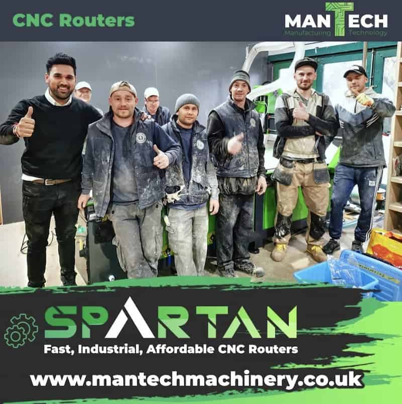 Spartan cnc router installation 1