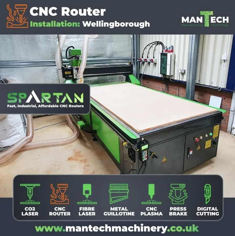 Spartan cnc router wellingborough