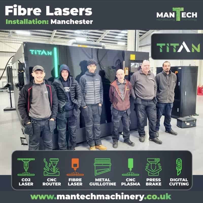 Titan fibre laser cutter uk 1