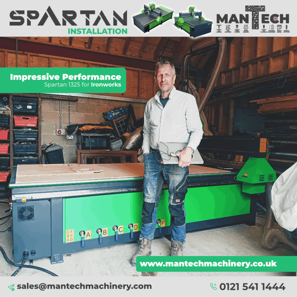 How to Choose the Right CNC Router: 5 Key Considerations Spartan 1325 ironworks